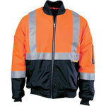 DNC Taped HiVis 2-Tone Flying Jacket - 3862-Queensland Workwear Supplies