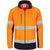 DNC Taped HiVis 2-Tone Full Zip Fleecy - 3726-Queensland Workwear Supplies