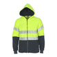 DNC Taped HiVis 2-Tone Full Zip Polar Fleecy - 3926