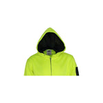 DNC Taped HiVis 2-Tone Full Zip Super Fleecy Hoodie - 3788-Queensland Workwear Supplies