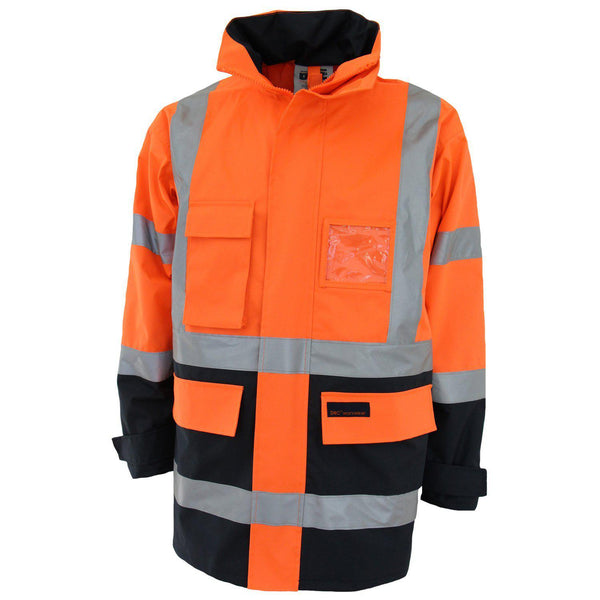 DNC Taped HiVis 2-Tone Jacket - 3962-Queensland Workwear Supplies