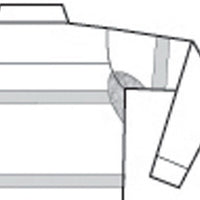 DNC Taped HiVis 2-Tone Long Sleeve Drill Shirt - 3982-Queensland Workwear Supplies