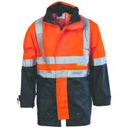 DNC Taped HiVis 2-Tone Rain Jacket - 3867