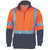 DNC Taped HiVis 2-Tone X-Back 1/2 Zip Fleecy - 3930-Queensland Workwear Supplies