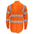DNC Taped HiVis 3-Way Cool-Breeze VIC Rail Long Sleeve Shirt - 3543-Queensland Workwear Supplies