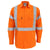DNC Taped HiVis 3-Way Vented X-Back Long Sleeve Shirt - 3545-Queensland Workwear Supplies