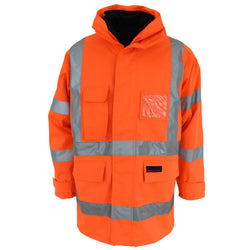DNC Taped HiVis "6in1" Rain Jacket - 3572