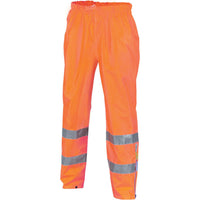DNC Taped HiVis Breathable Rain Pants - 3872-Queensland Workwear Supplies
