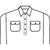 DNC Taped HiVis Close Front Long Sleeve Cotton Shirt - 3945-Queensland Workwear Supplies