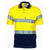 DNC Taped HiVis Cool-Breeze Jersey Short Sleeve Cotton Polo - 3915-Queensland Workwear Supplies