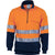 DNC Taped HiVis Cotton 1/2 Zip Fleecy - 3925-Queensland Workwear Supplies