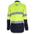 DNC Taped HiVis Flame Retardant & Arc Rated HRC2 2-Tone Long Sleeve Womens Shirt - 3457-Queensland Workwear Supplies