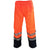 DNC Taped HiVis Flame Retardant & Arc Rated Rain Pants - 3472-Queensland Workwear Supplies