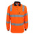 DNC Taped HiVis Long Sleeve Polo - 3713-Queensland Workwear Supplies
