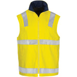 DNC Taped HiVis Reversible Vest - 3765-Queensland Workwear Supplies