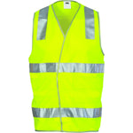 DNC Taped HiVis Safety Vest - 3503-Queensland Workwear Supplies