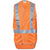 DNC Taped HiVis Safety Vest, With Tail & X-Back - 3802-Queensland Workwear Supplies