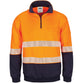 DNC Taped HiVis Segment 1/2 Zip Fleecy Windcheater - 3529
