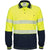 DNC Taped HiVis Segment Cotton Back Long Sleeve Polo - 3518-Queensland Workwear Supplies