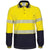 DNC Taped HiVis Segment Cotton Jersey Long Sleeve Polo - 3516-Queensland Workwear Supplies