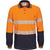 DNC Taped HiVis Segment Cotton Jersey Long Sleeve Polo - 3516-Queensland Workwear Supplies