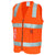DNC Taped HiVis Side Panel Safety Vest - 3507-Queensland Workwear Supplies