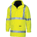 DNC Taped HiVis X-Back “6in1” Jacket - 3999-Queensland Workwear Supplies
