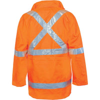 DNC Taped HiVis X-Back “6in1” Jacket - 3999-Queensland Workwear Supplies