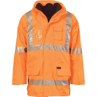DNC Taped HiVis X-Back “6in1” Jacket - 3999-Queensland Workwear Supplies