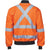 DNC Taped HiVis X-Back Cotton Bomber Jacket - 3759-Queensland Workwear Supplies