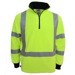 DNC Taped HiVis X-Back Polar Fleece - 3730-Queensland Workwear Supplies