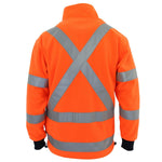 DNC Taped HiVis X-Back Polar Fleece - 3730-Queensland Workwear Supplies