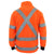 DNC Taped HiVis X-Back Polar Fleece - 3730-Queensland Workwear Supplies