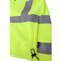 DNC Taped HiVis X-Back Polar Fleece - 3730-Queensland Workwear Supplies