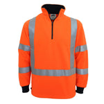 DNC Taped HiVis X-Back Polar Fleece - 3730-Queensland Workwear Supplies