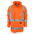DNC Taped HiVis X-Back Rain Jacket - 3996-Queensland Workwear Supplies