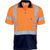 DNC Taped HiVis X-Back Short Sleeve Polo - 3712-Queensland Workwear Supplies