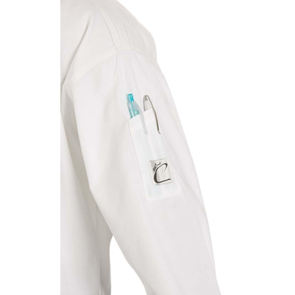DNC Traditional Chef Long Sleeve Jacket - 1102-Queensland Workwear Supplies