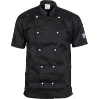 DNC Traditional Chef Short Sleeve Jacket - 1101-Queensland Workwear Supplies