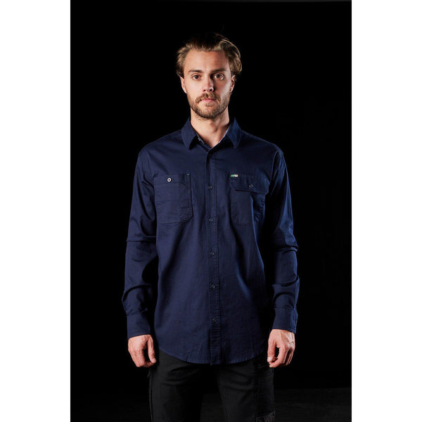 FXD Long Sleeve Work Shirt - LSH-1-Queensland Workwear Supplies