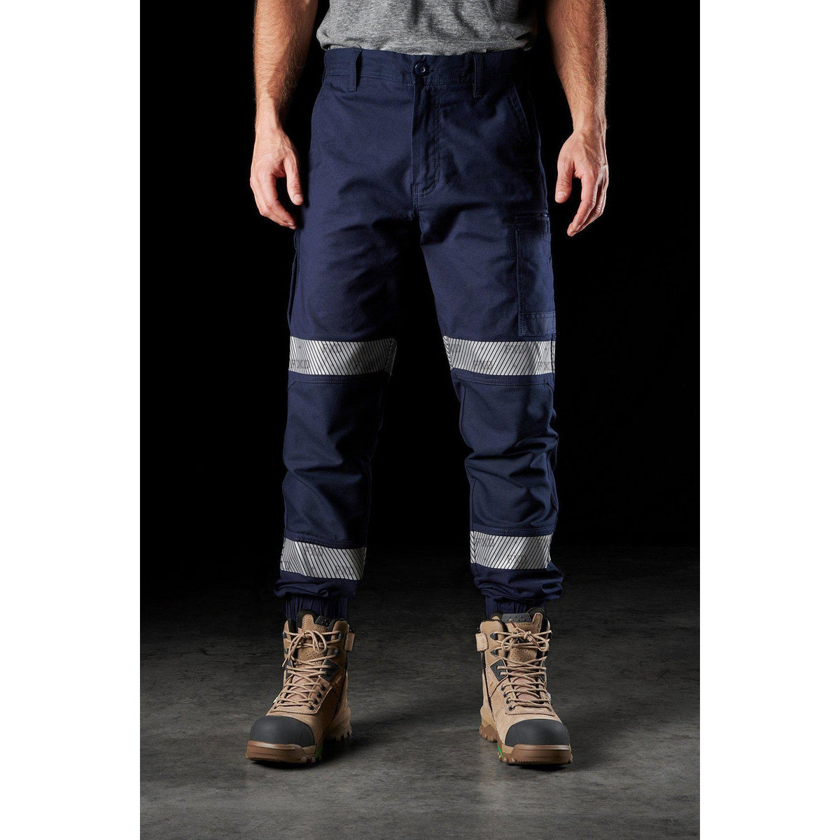 Buy FXD Mens Taped Stretch Cuffed Work Pants WP4T Online