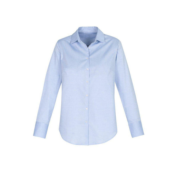 Fashion Biz Camden Ladies Long Sleeve Shirt - S016LL-Queensland Workwear Supplies