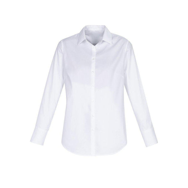 Fashion Biz Camden Ladies Long Sleeve Shirt - S016LL-Queensland Workwear Supplies