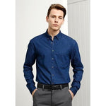 Fashion Biz Indie Mens Long Sleeve Shirt - S017ML-Queensland Workwear Supplies