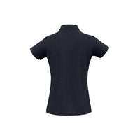 Fashion Biz Ladies Crew Polo - P400LS-Queensland Workwear Supplies