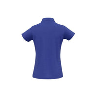 Fashion Biz Ladies Crew Polo - P400LS-Queensland Workwear Supplies