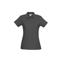 Fashion Biz Ladies Crew Polo - P400LS-Queensland Workwear Supplies