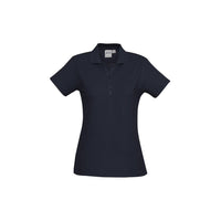 Fashion Biz Ladies Crew Polo - P400LS-Queensland Workwear Supplies