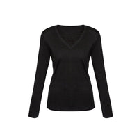 Fashion Biz Ladies Milano Pullover - LP618L-Queensland Workwear Supplies