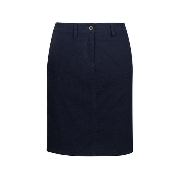 Fashion Biz Lawson Ladies Chino Skirt - BS022L-Queensland Workwear Supplies